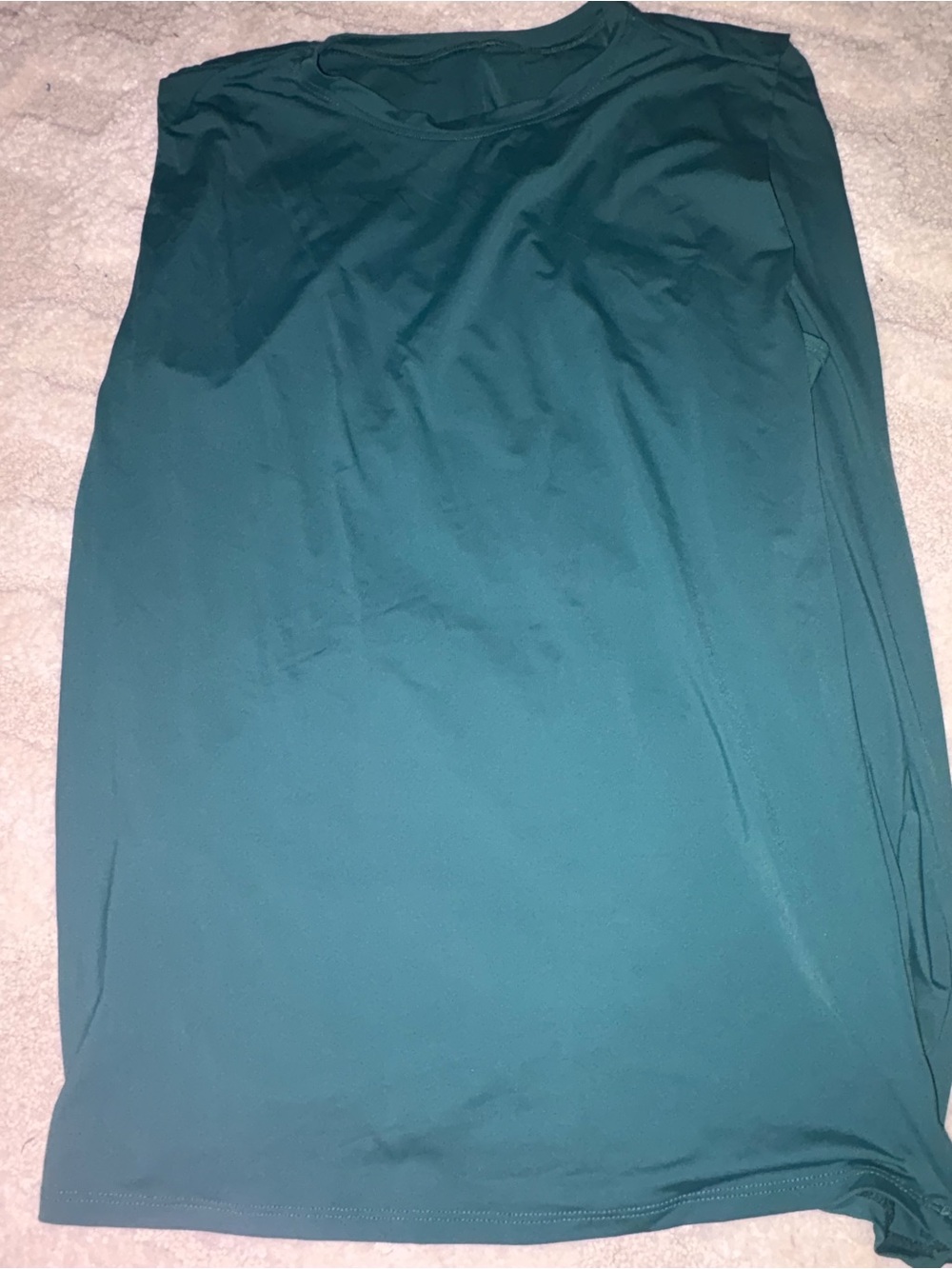 Teal Women's Halara flowy tank